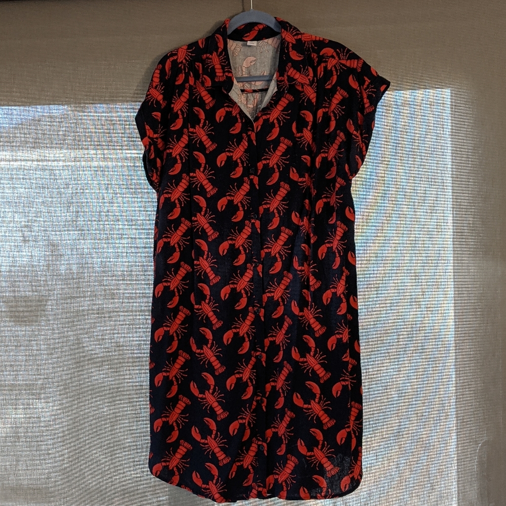 Old Navy Linen-blend Dress